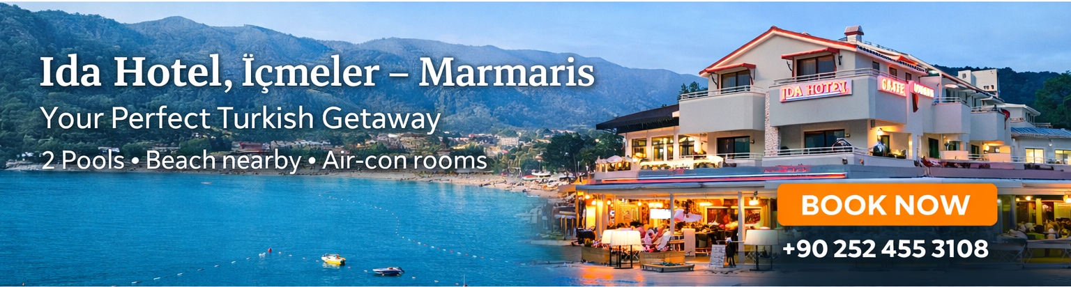 Ida Hotel, Icmeler, Marmaris, Turkey