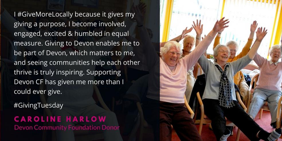 Caroline Harlow #GivesMoreLocally
