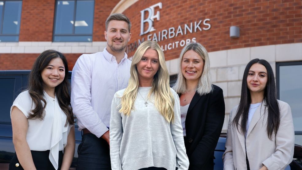 Cherry Wong, Joe Crispin, Naomi Moyle, Kirstie Johnson & Georgia O’Brien are trainee solicitors at Bertram Fairbanks.