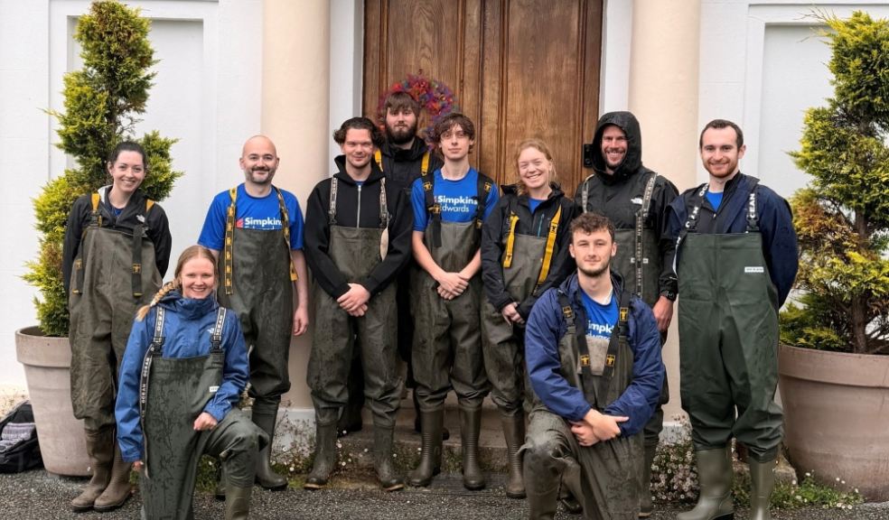 Simpkins Edwards volunteer team at Escot