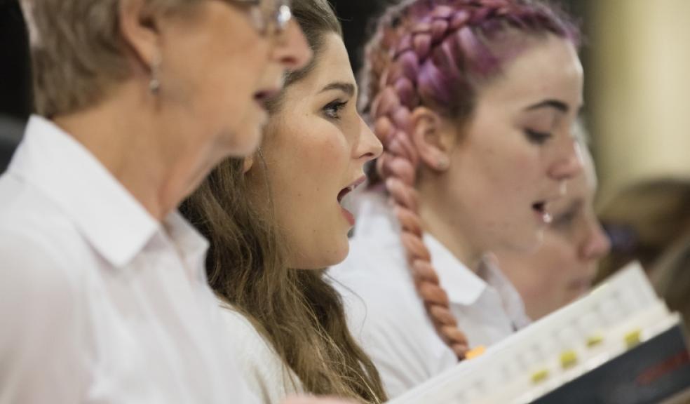 University Of Plymouth Choral Society Singing Workshop