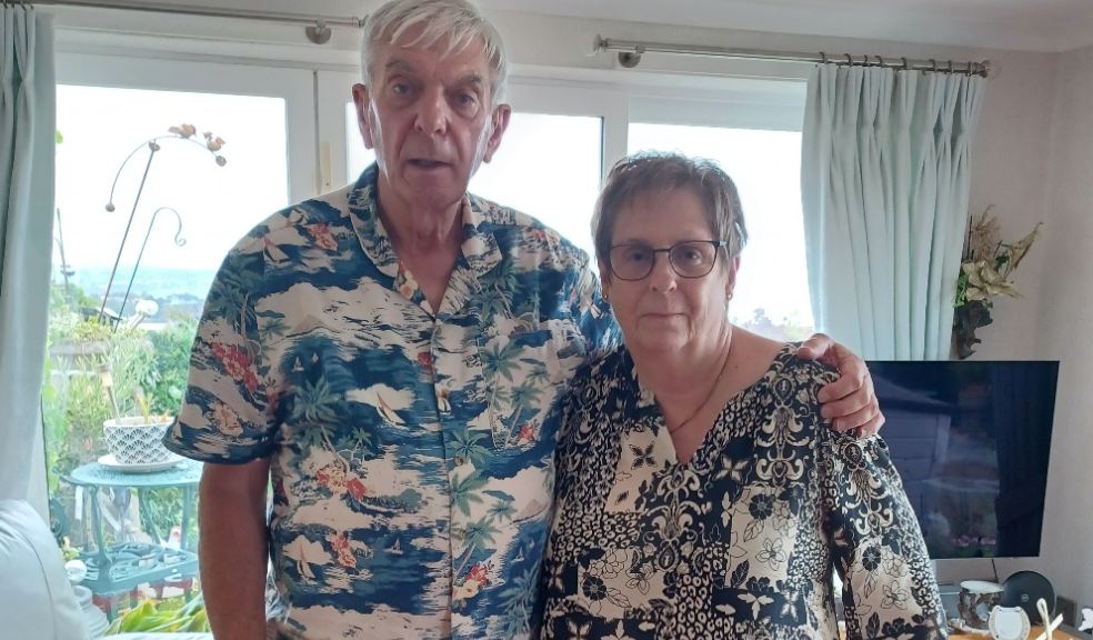 RAF veteran, Tony, 77 and his wife, Clare live in a 3-bedroom bungalow in Hookhills, Paignton, with their two cat