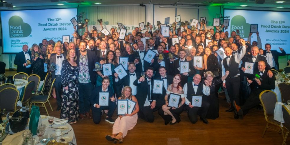 Photo: 2024 Food Drink Devon Award Winners. Credit: Steve Haywood.