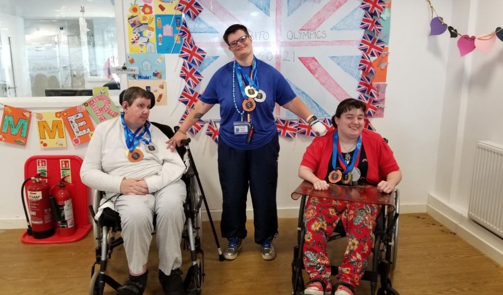 Medal winners at the Plymouth Day Opportunities Olympics
