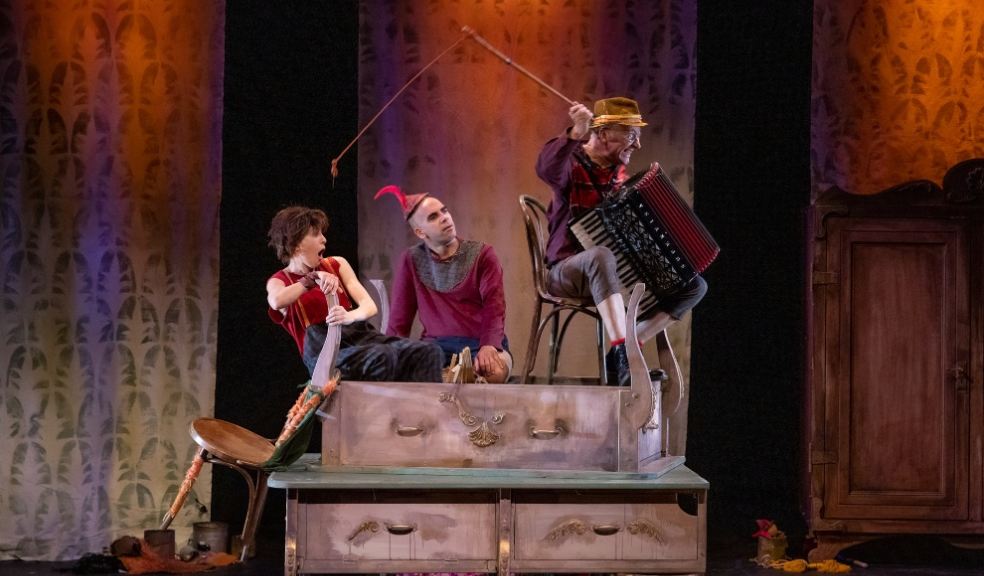 Stuff & Nonsense Theatre Company bring festive family fun to Theatre Royal Plymouth with Pinocchio Christmas theatre in Plymouth
