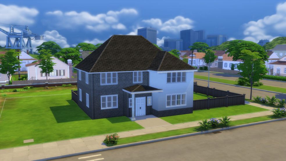 A Sims recreation of The Shaftesbury by @The.Sims_.Sisters