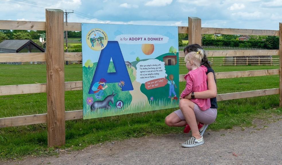 Adorables Trail at The Donkey Sanctuary Sidmouth. Photo: The Donkey Sanctuary.