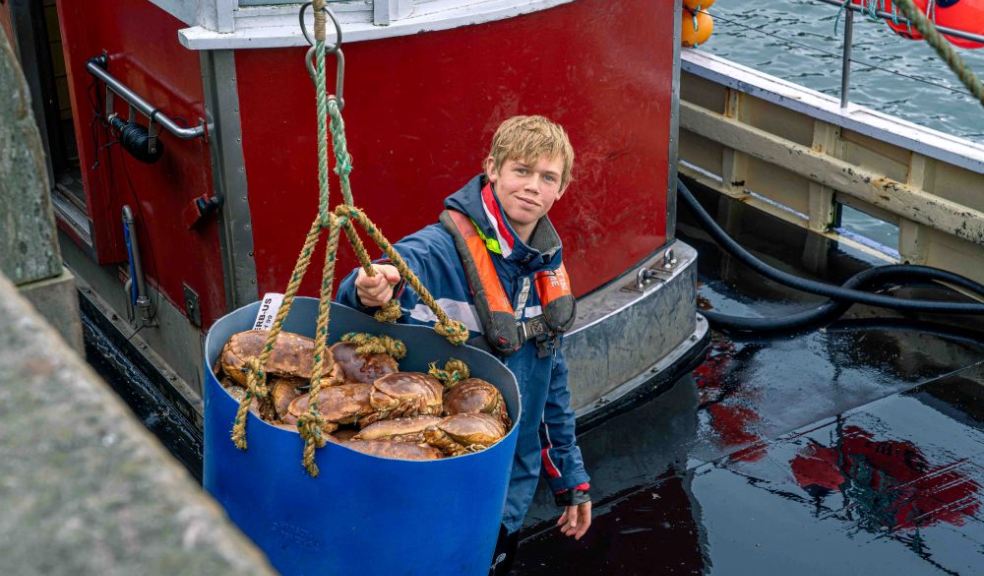  Alfie Steer is a fisher apprentice at South Devon College