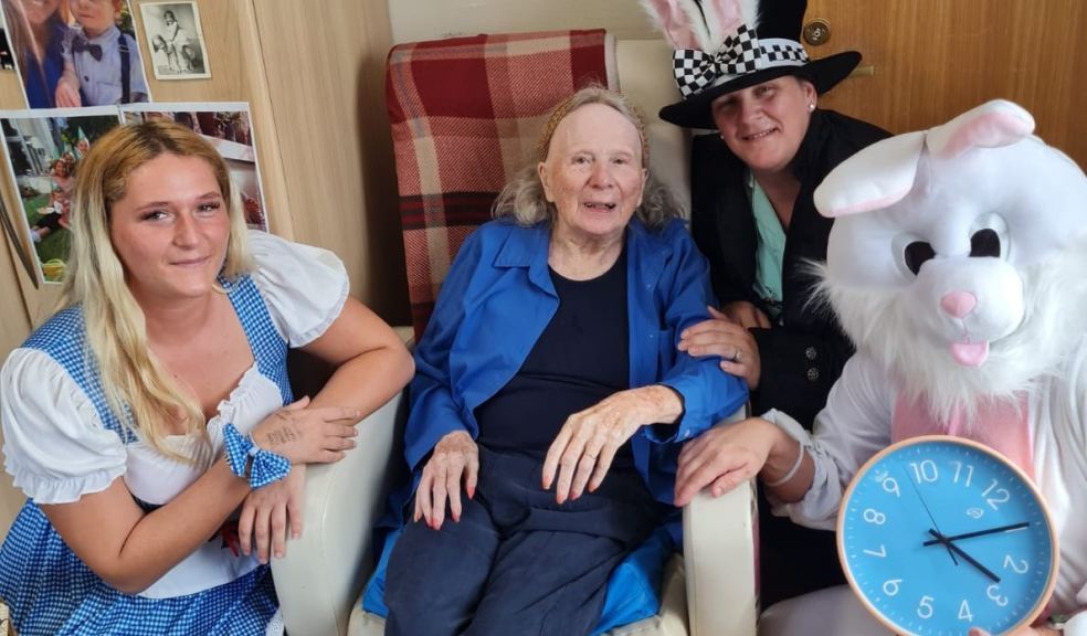 Mad Hatter's tea party at Butterfly Lodge Butterfly Lodge care home