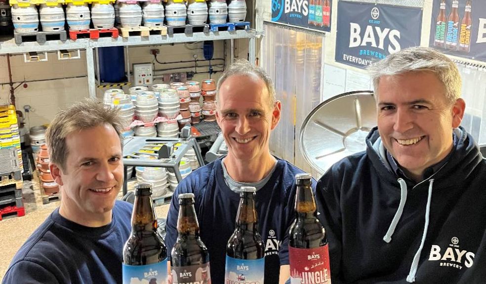 Photo caption: Bays Brewery Director Peter Salmon, Head Brewer & Director Will Freeland and Director Mark Salmon.