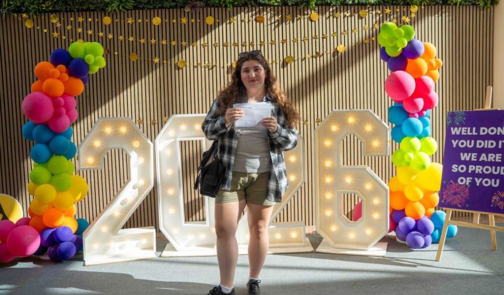 Bianca Marcu is celebrating her A level results