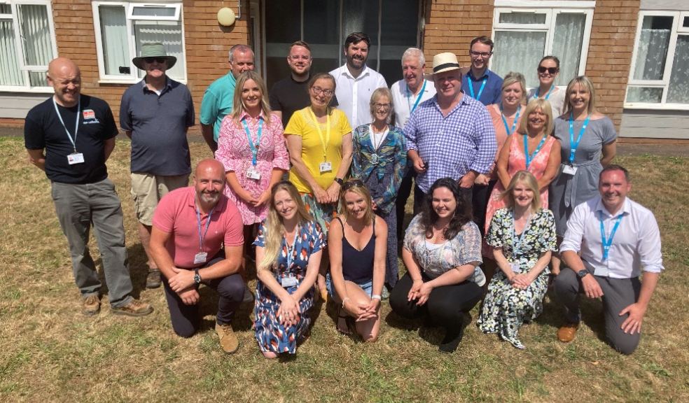 The Budleigh Salterton Community Day was attended by residents, councillors, EDDC officers and a team from Ian Williams. Photo: EDDC