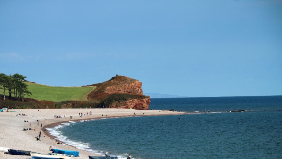 Budleigh Salterton beach