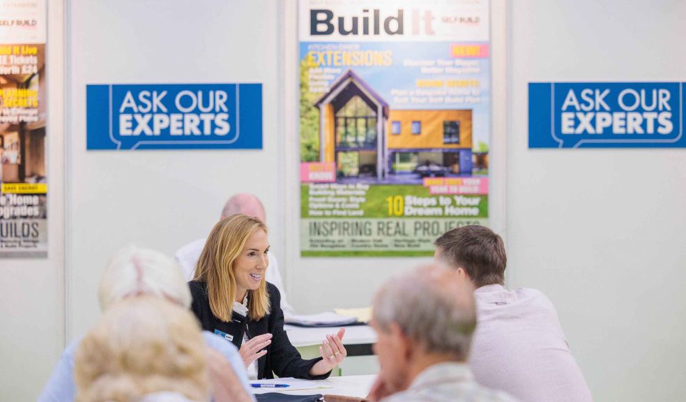 Free Expert Advice at Build It Live South West Build It Live at Westpoint Arena in Exeter