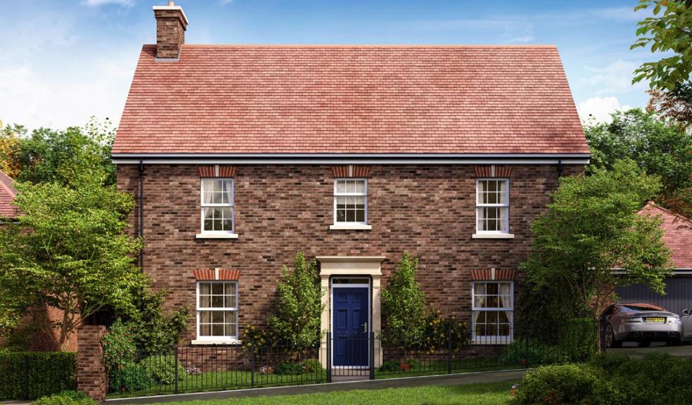 Burrington Estates New Homes Tiverton CGI