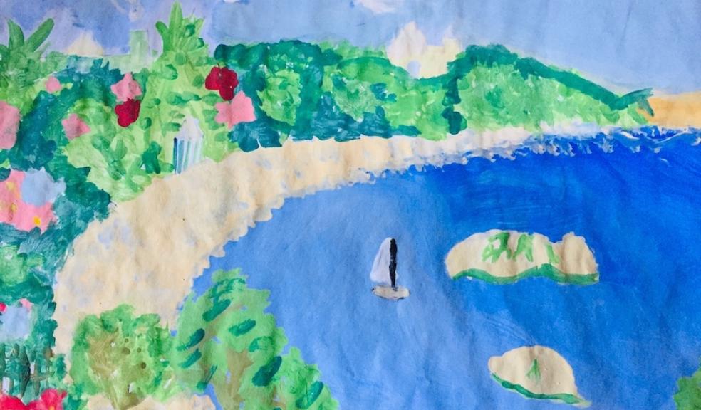 One of last year's winning entries in CPRE Devon's art competition for primary schoolchildren