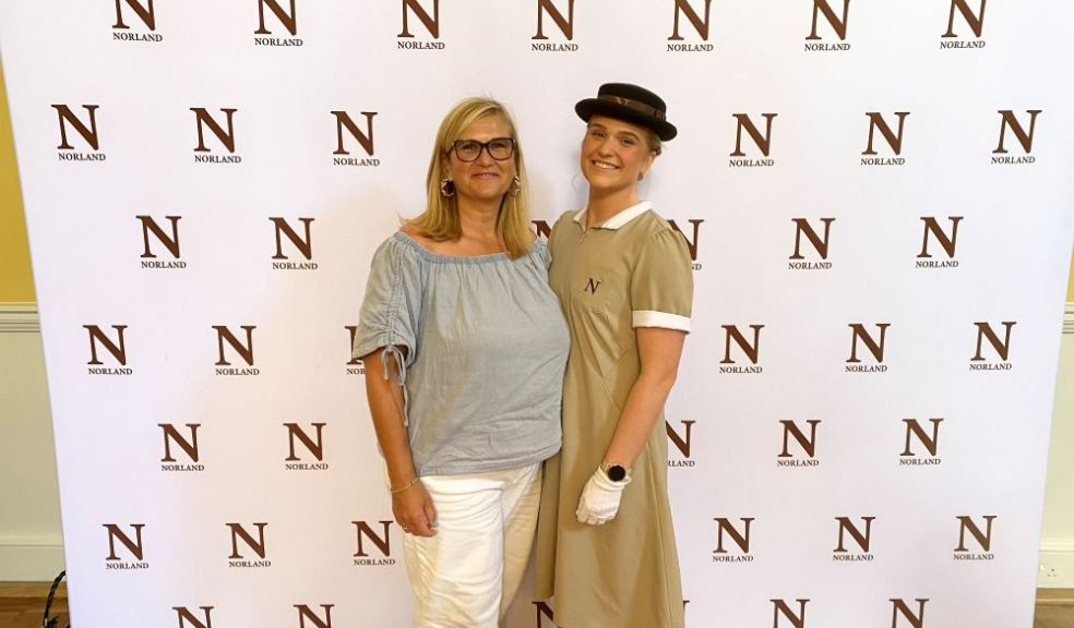 Charlotte Smith with her proud mum Tricia