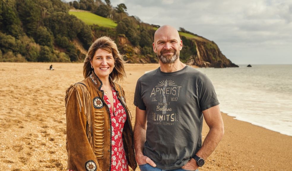 Cheska Hull and Monty Halls have been appointed ambassadors for Blackpool Sands, South Devon