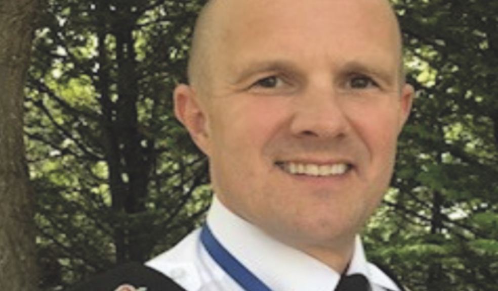 Chief Superintendent Dan Evans, Policing Commander for North, East and West Devon