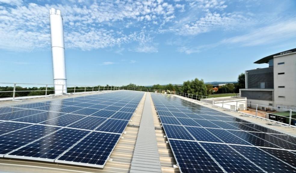 Devon - Met Office 250kW solar PV array - Exeter, installed by SunGift Solar