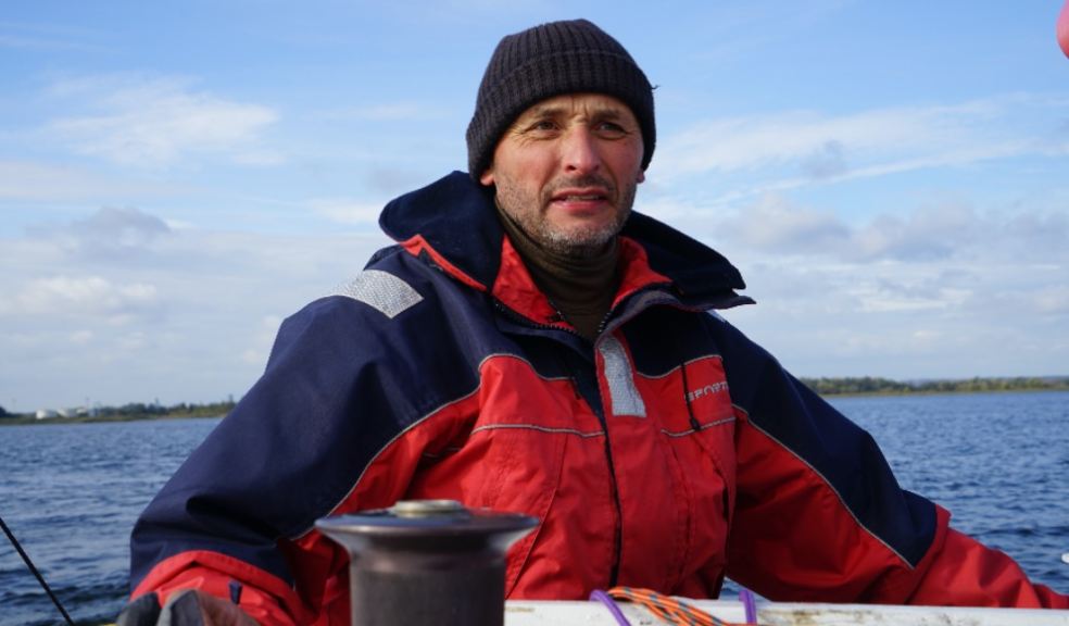 Arek Pawelek, Skipper of the 5-metre yacht ‘Elblag’, aims to secure a new world record for the smallest yacht to circumnavigate the globe non-stop with no engine. Arek is pictured near Mayflower Marina, Plymouth, UK, before his departure on 28th September. (Photo credit Lech Trawicki)