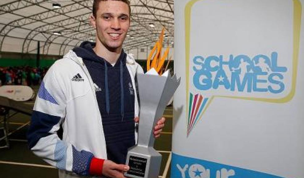 Olympian Daniel Talbot inspires youngsters at Games
