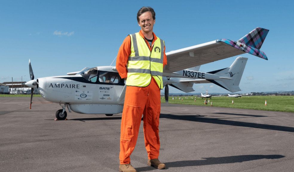 Photo of Frazer-Nash in front of airplane