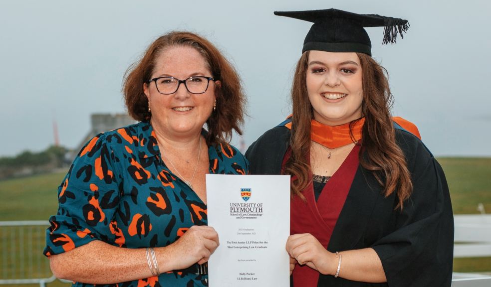 Debbie Moors (R) Holly Parker (L) - copyright University of Plymouth