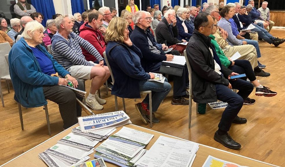 Bulworthy solar farm meeting