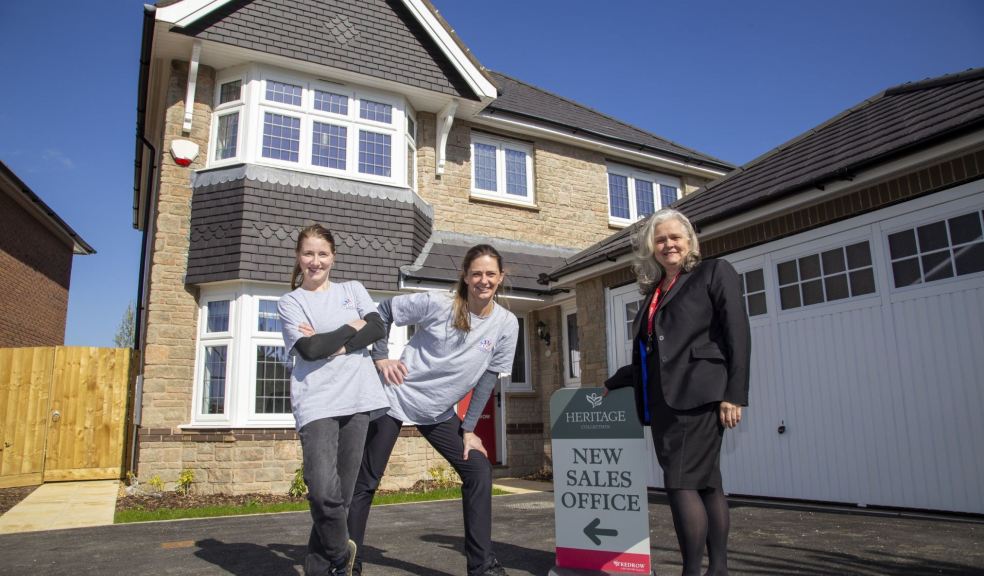 Devon housebuilder donates to local dance group Devon housebuilder donates to local dance group