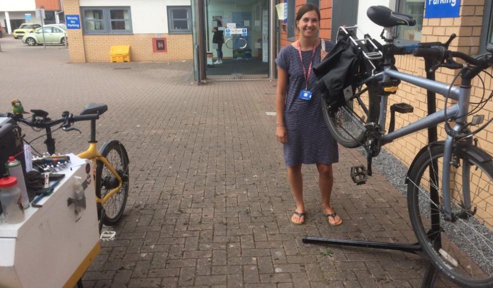 Ride on treats NHS staff to free Dr Bike Checks