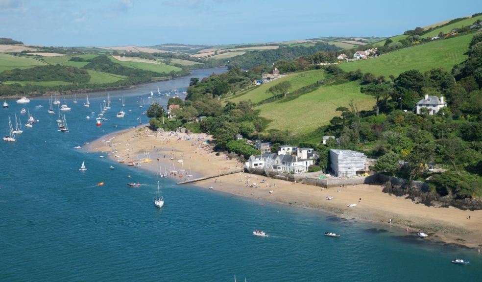 Cafe on estuary in Devon