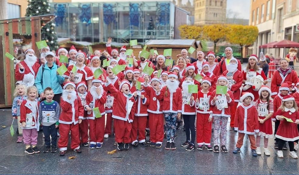 The Elf team on their Christmas Santa Run (photo ELF)