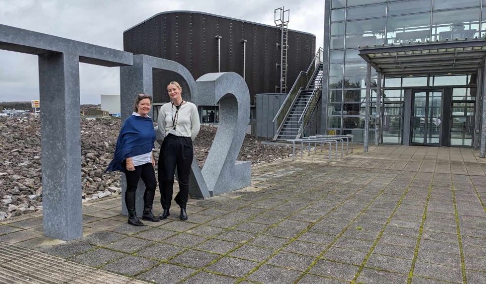 Photo caption: Maria Deacon, Co-Founder and Executive Director of The Emerald Group with Beth Siddall, Children, Young People & Families Officer at TRP