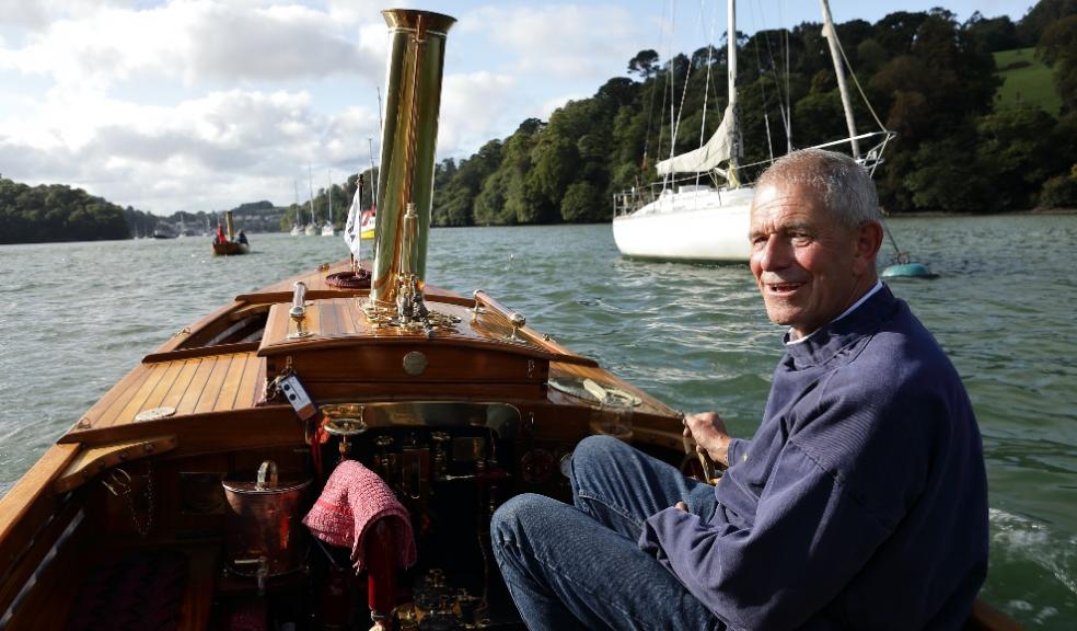 Episode 2: In Dartmouth, steamboat enthusiast Nigel Cooper sails Halcyon along the river Dart for the club’s annual competition.
