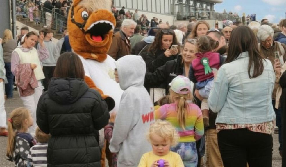 Goody bags, Easter eggs and family fun at Exeter Racecourse this Tuesday