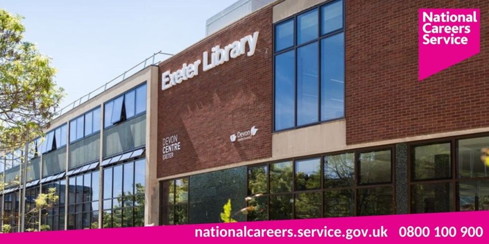 The National Careers Service Southwest partners with Exeter Library