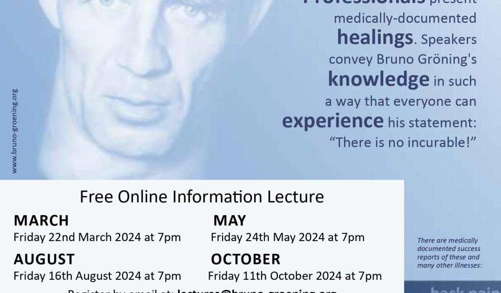Flyer - online information lecture