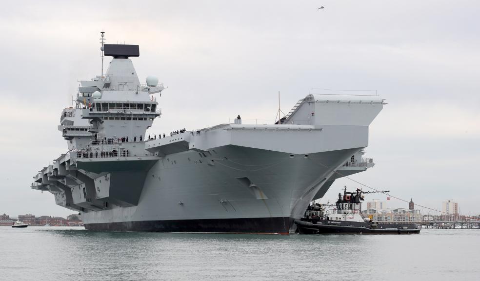 HMS Queen Elizabeth. Image: Royal Navy.