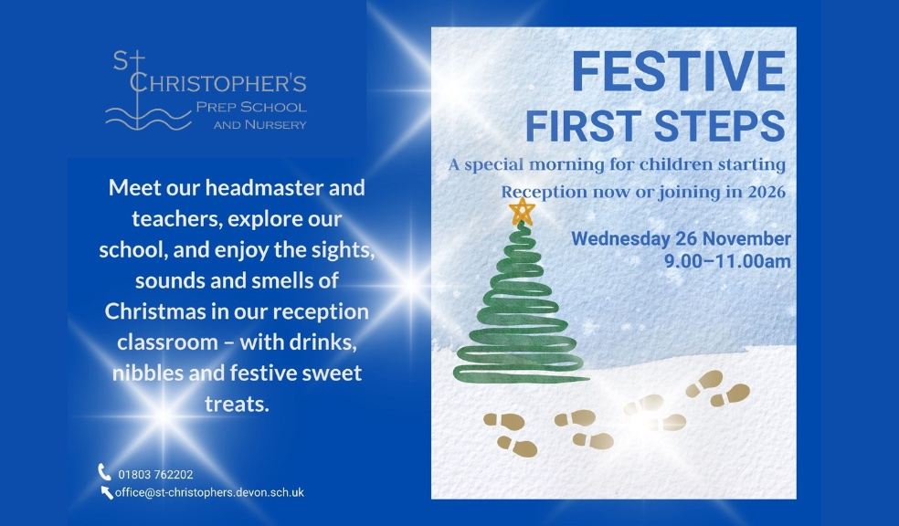 Festive First Steps at St Christopher’s for Reception Starters