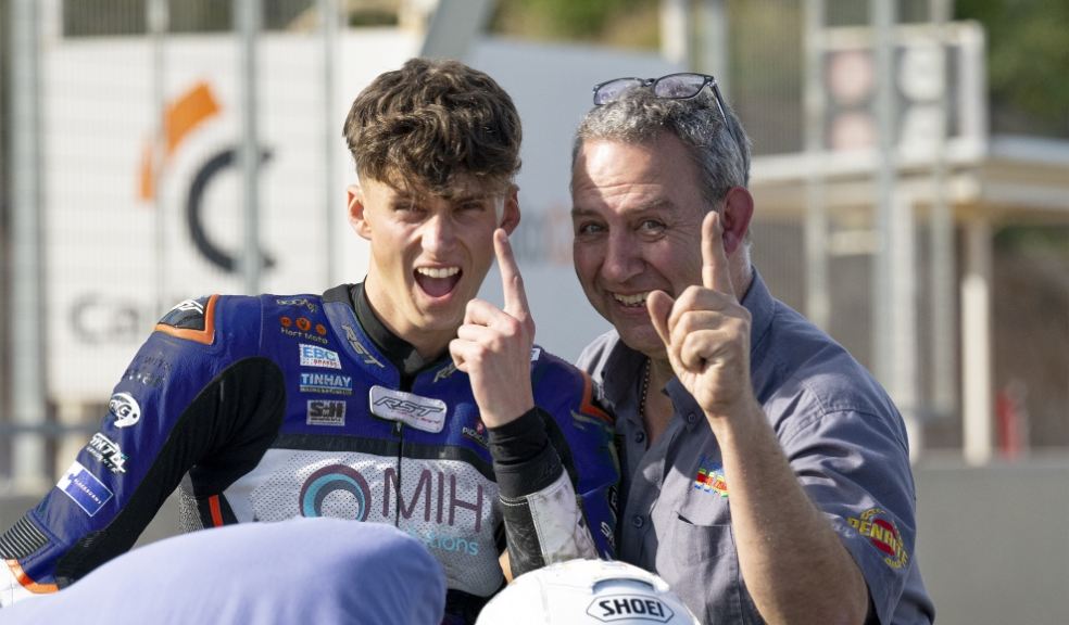 Fin Arscott and Mick Hand in Cartagena