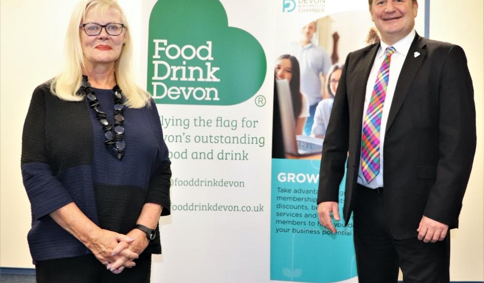 Photo of Food Drink Devon joining forces with Devon & Plymouth Chamber of Commerce
