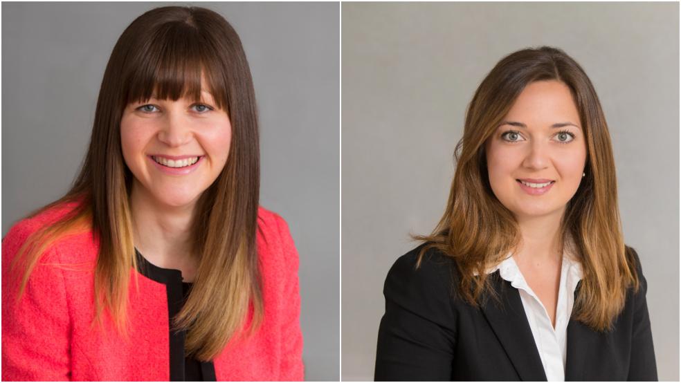 Fiona Wadey and Sasha Waltong