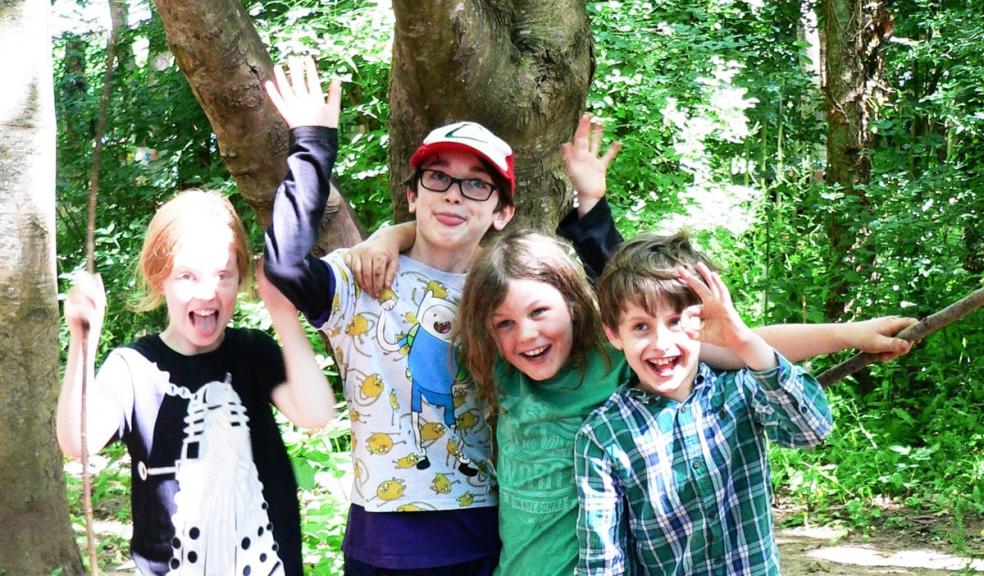 Kids get back to nature in the woods as Forest School takes on North ...