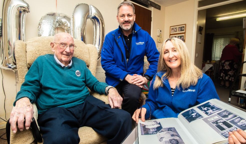 Devon war veteran Frank Green celebrates his 100th birthday