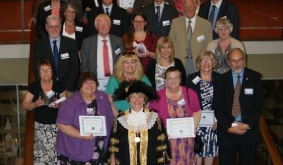 All the Governors who received awards with the Lord Mayor in the Council House
