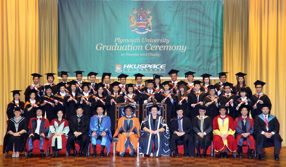 Plymouth University celebrates second graduation ceremony in Hong Kong