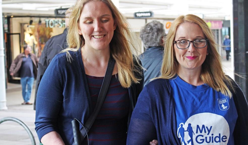A My Guide service user and volunteer