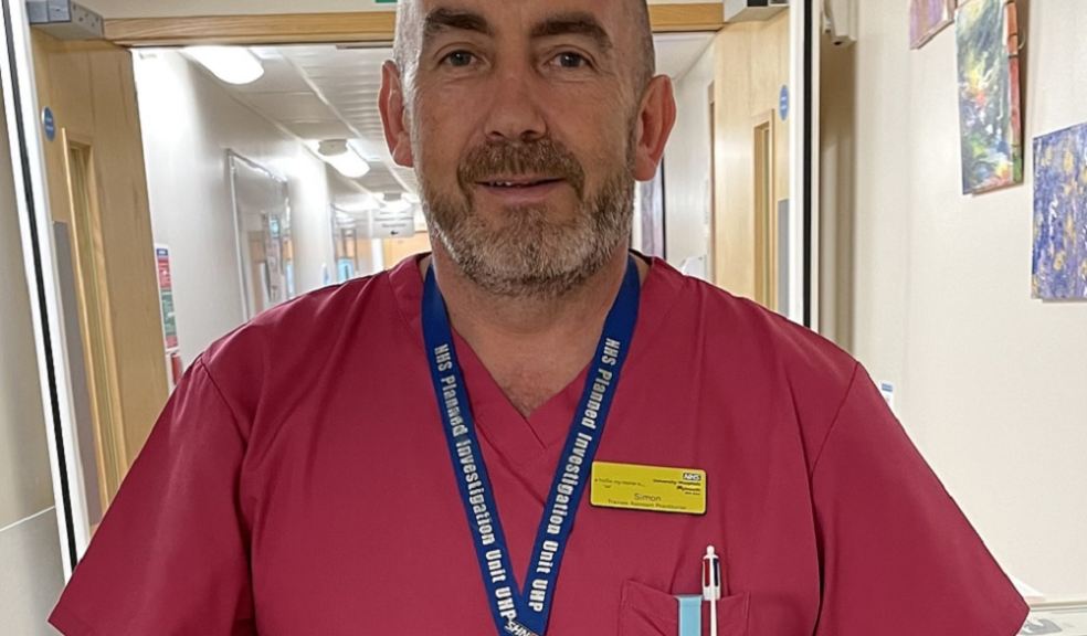 Simon Raymont who is studying a degree apprenticeship at University Centre South Devon