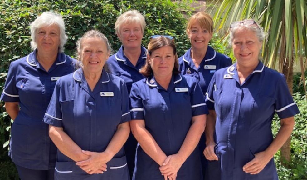 Pictured from back left to right; Sophie McDonald, Tina Somerville and Glenys McCarthy. Front left to right; Jane Fewings, Alison Kedward and Gail Angove